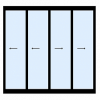 4-delige-vouwwand-2-delen-links-2-delen-rechts-vouwend