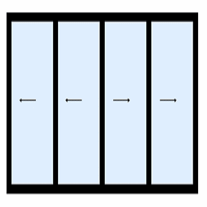 4-delige-vouwwand-2-delen-links-2-delen-rechts-vouwend