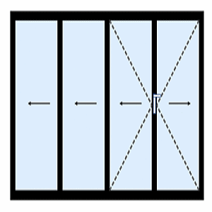 4-delige-vouwwand-met-loopdeur-naar-links-vouwend-loopdeur-naar-rechts