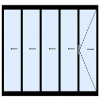 5-delige-vouwwand-met-loopdeur-naar-links-vouwend-loopdeur-naar-rechts