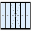 6-delige-vouwwand-met-loopdeur-in-deel-4-3-delen-links-3-delen-rechts-vouwend