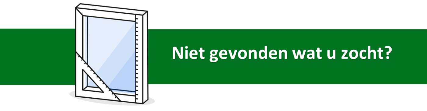 Niet gevonden wat u zocht